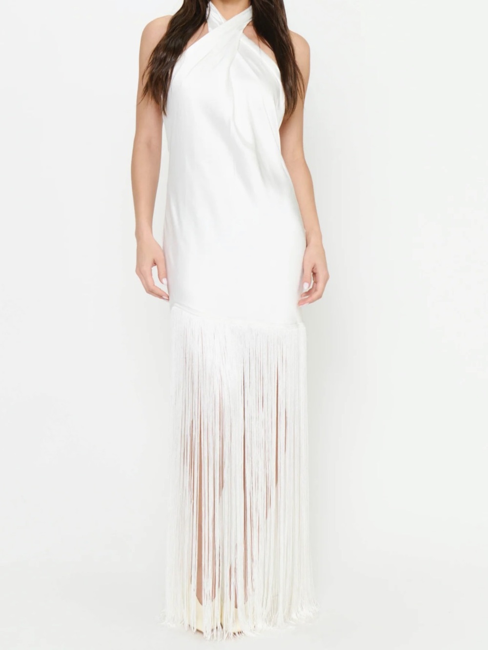 Show Me Your MuMu Jasmine Fringe Maxi Dress